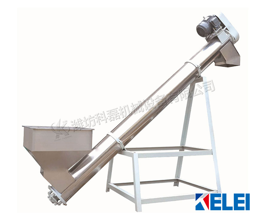 不鏽鋼螺旋絞(jiao)龍輸送設備