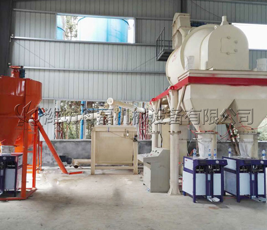 小型幹(gàn)粉砂漿(jiang)設備使(shǐ)用案例(lì) 第1張