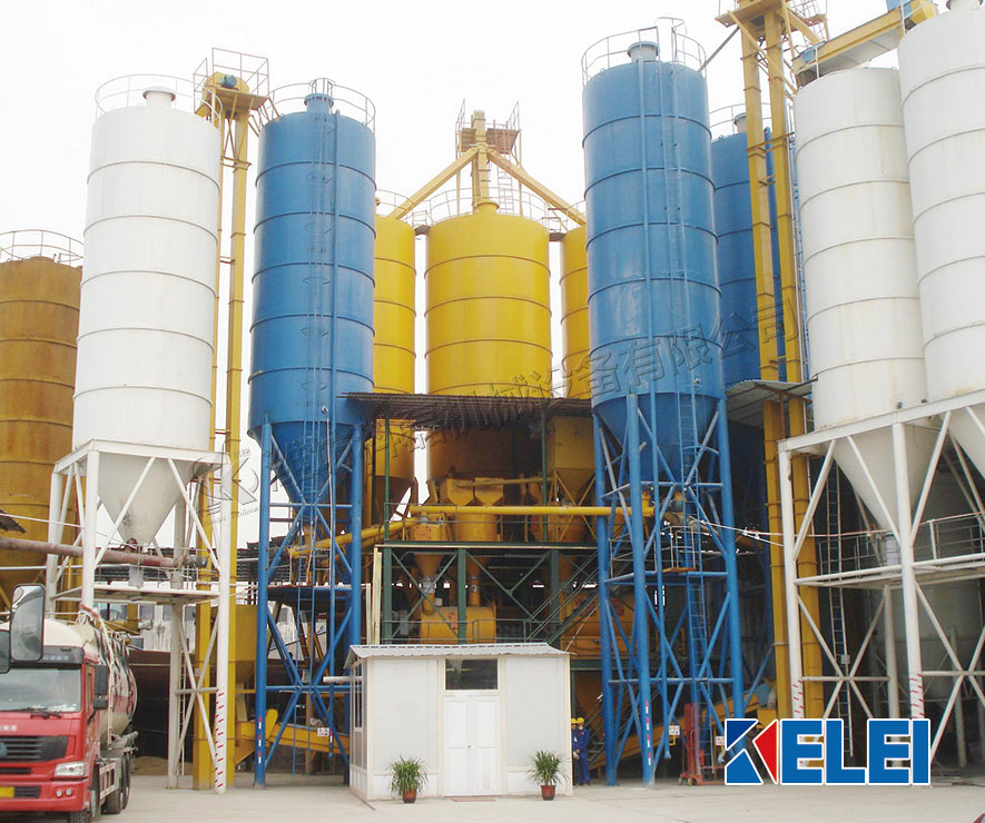 襄(xiang)阳用裕橡(xiàng)胶制造有(yǒu)限公司(H5网(wang)站)幹粉砂(shā)漿生産線(xian)