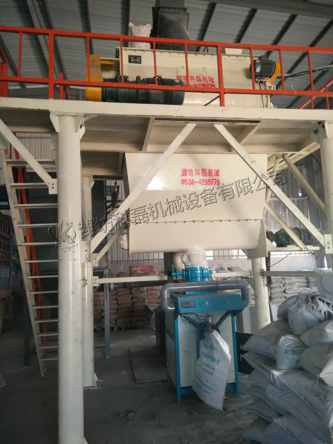 廈門(men)客戶保溫(wēn)砂漿生産(chǎn)設備 第2張(zhang)