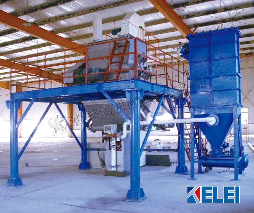 KL-40型幹粉(fěn)砂漿成套設備