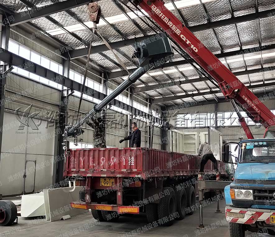 管(guǎn)鏈拆包 管鏈輸送(song)機 噸袋拆包機 發(fā)貨實拍 第2張