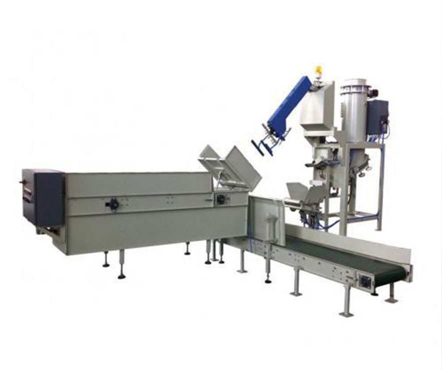 閥口袋(dài)機械手夾袋上(shang)袋機