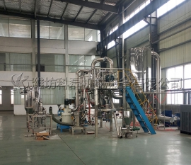 超(chāo)微氣流粉碎機測(ce)試車間