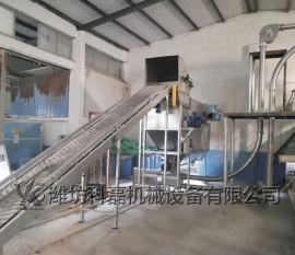 自動拆包(bāo)、管鏈輸送站(zhan)使用實拍