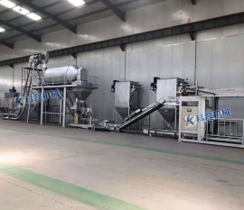 襄阳用裕(yù)橡胶制造有(yǒu)限公司(H5网站(zhan))拆包輸送包(bao)裝碼垛生産(chan)線客戶現場(chǎng)實拍